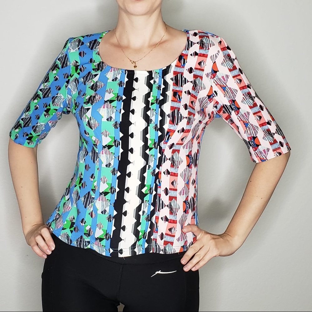 Tailor Made elbow long sleeves Blouse Size M